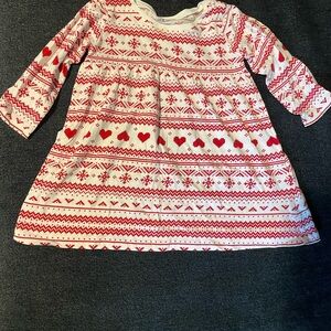 Old Navy Red and White Kids Blouse